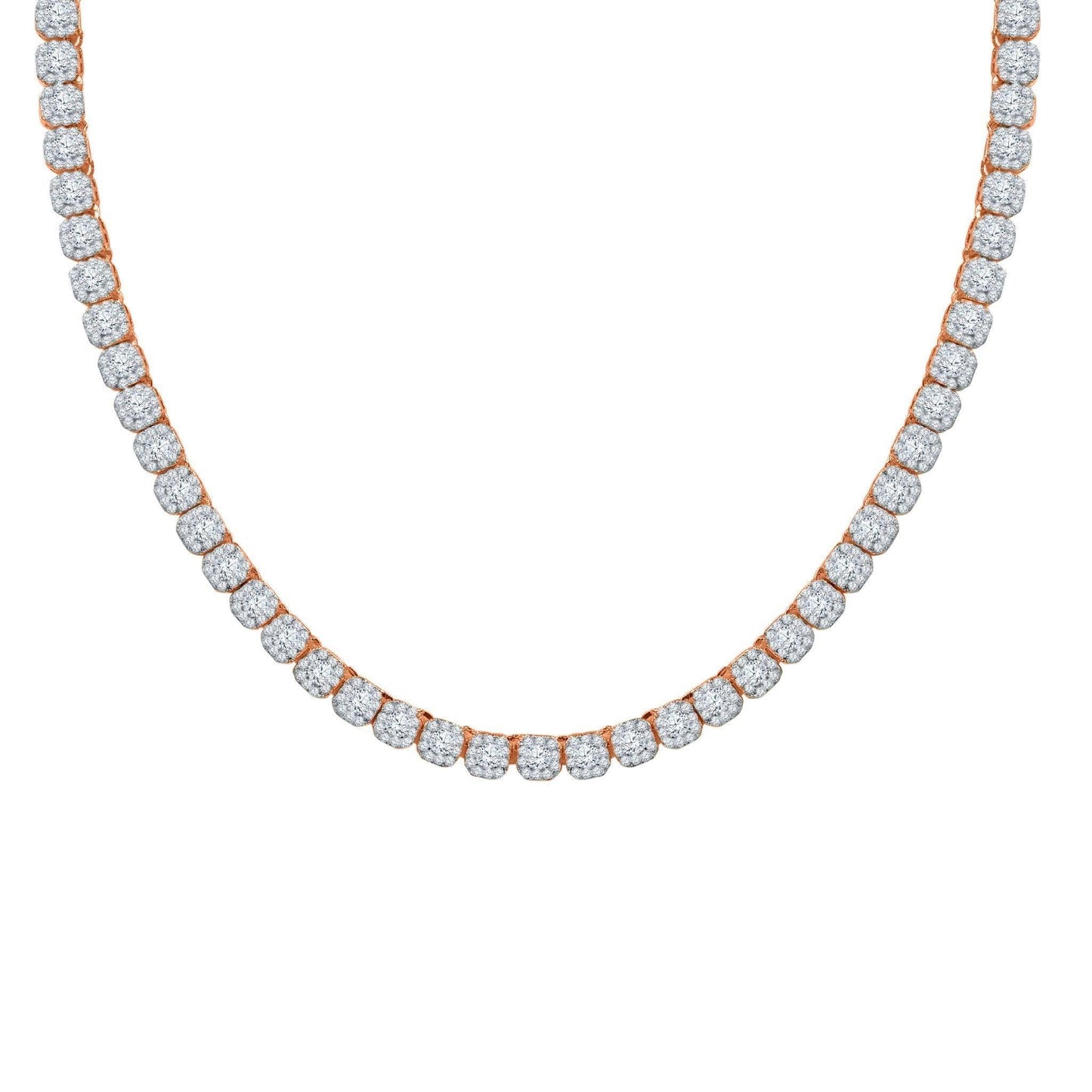 ICECUBE 5 MM 925 SILVER SQUARE TENNIS CHAIN | BMW9210065 - Johnny Dang & Co