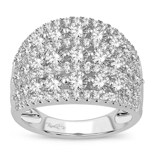 14K 2.00ct Diamond Band - Johnny Dang & Co