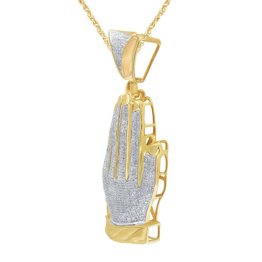 10K 1.65-1.73CT D-PRAYING HAND - Johnny Dang & Co