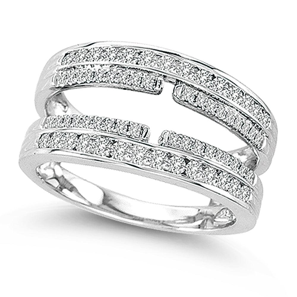 14K 0.51CT Diamond RING GUARD. - Johnny Dang & Co