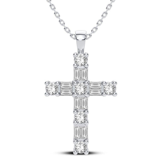 14K 0.50CT Diamond Pendant - Johnny Dang & Co