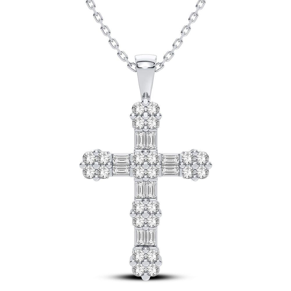 14K 0.50CT Diamond Pendant - Johnny Dang & Co