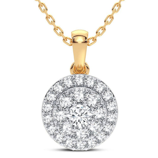 14K 0.33CT DIAMOND PENDANT - Johnny Dang & Co
