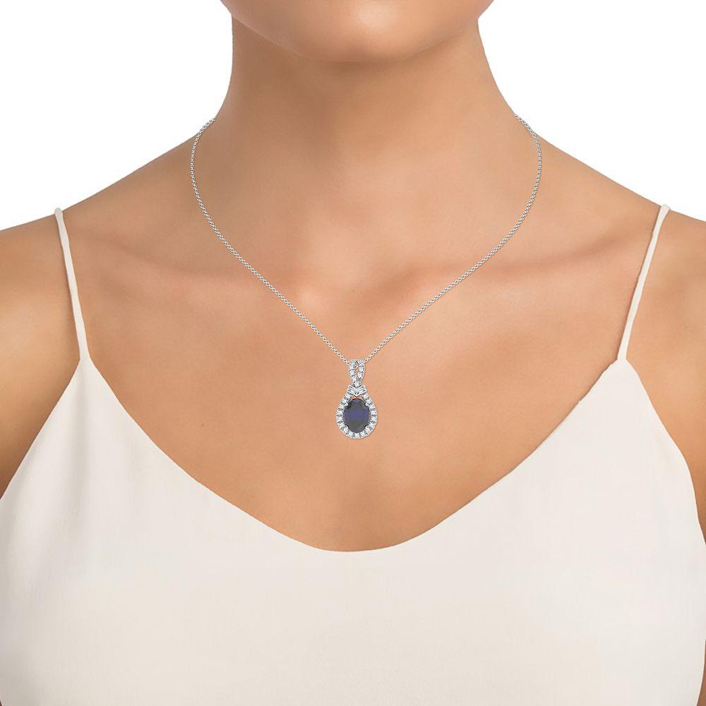 14K 0.14CT Diamond Pendant - Johnny Dang & Co