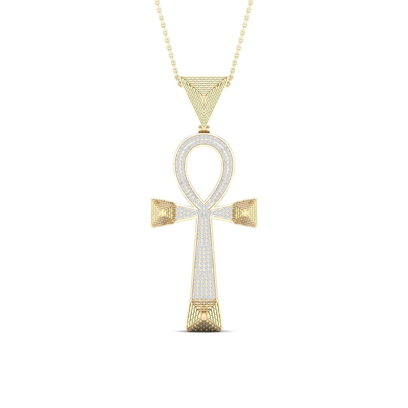 10K 0.50CT Diamond Pendant - Johnny Dang & Co