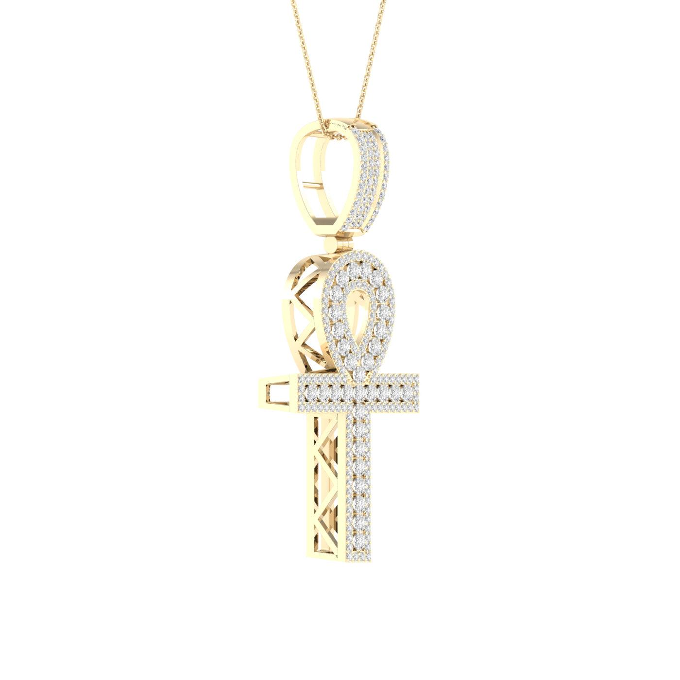 10K 0.50CT Diamond Pendant - Johnny Dang & Co