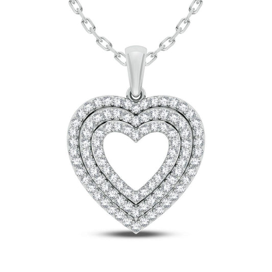 10K 0.50CT DIAMOND PENDANT - Johnny Dang & Co