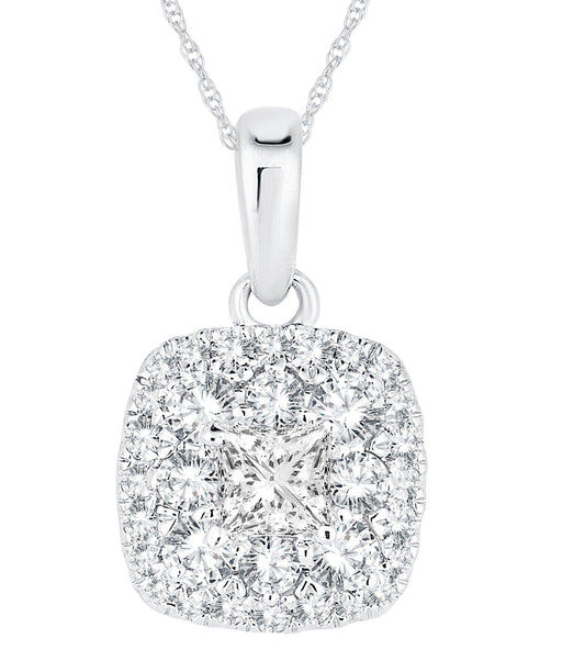 14k 0.50ct Diamond Pendants - Johnny Dang & Co