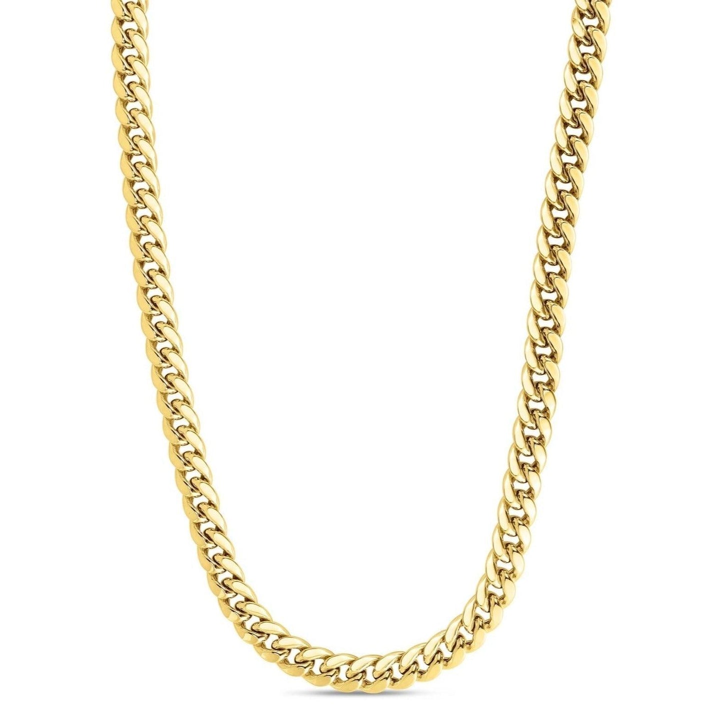 10K Gold 5.5mm Hollow Miami Cuban - Johnny Dang & Co