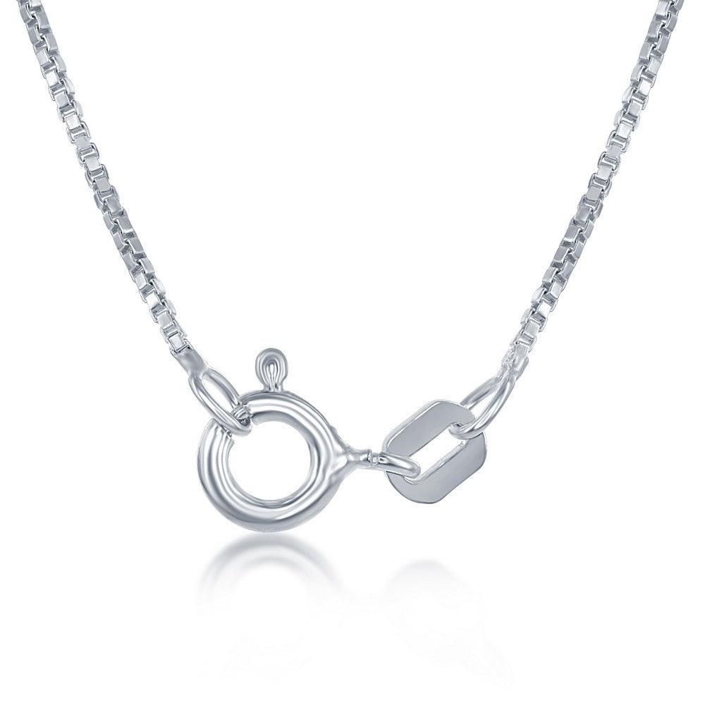 Sterling Silver 0.8mm Box Chain - Johnny Dang & Co