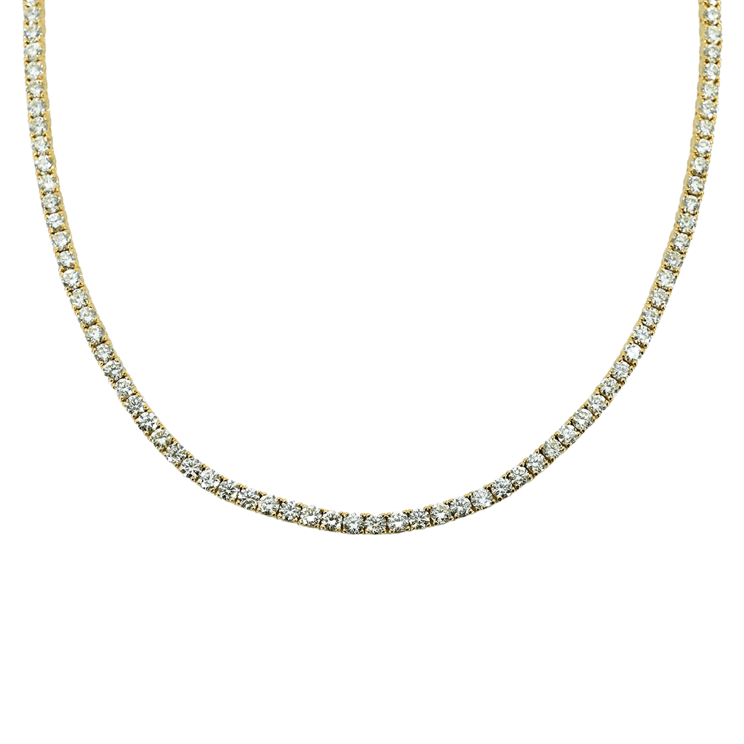 2.6mm Yellow Tennis Chain - Johnny Dang & Co