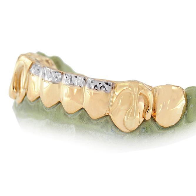 Spill2 Deep Cut Dripping Gold Grill - JDG54 - Johnny Dang & Co