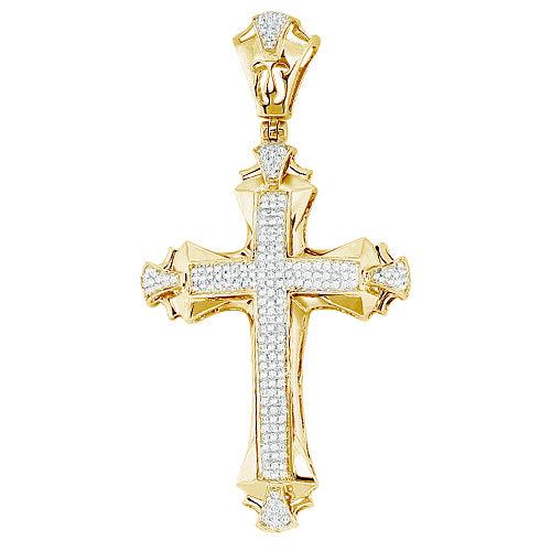 10KY 0.65CTW DIAMOND CROSS - Johnny Dang & Co