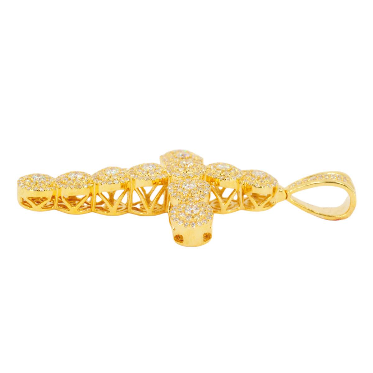 DIAMOND CLUSTER CROSS - Johnny Dang & Co
