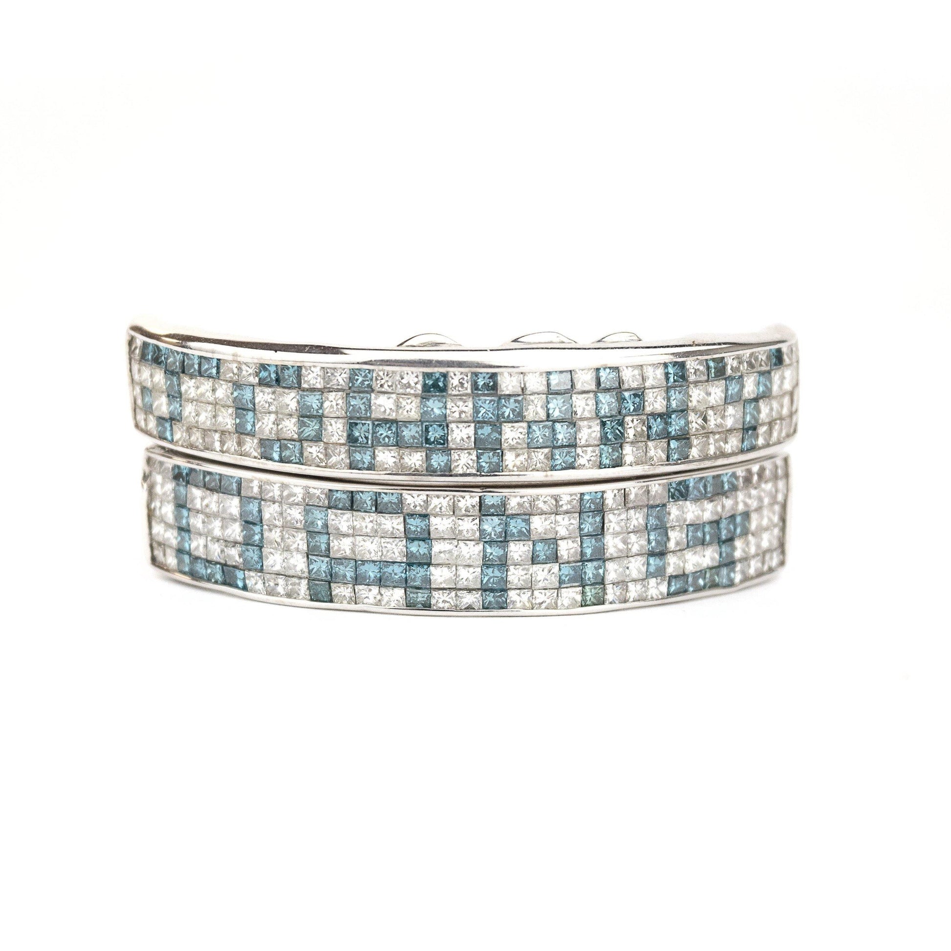 10K Flawless Text Diamond Grillz - Johnny Dang & Co