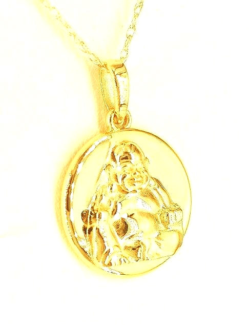 JDTKSP86851 - Buddha Pendant with Necklace