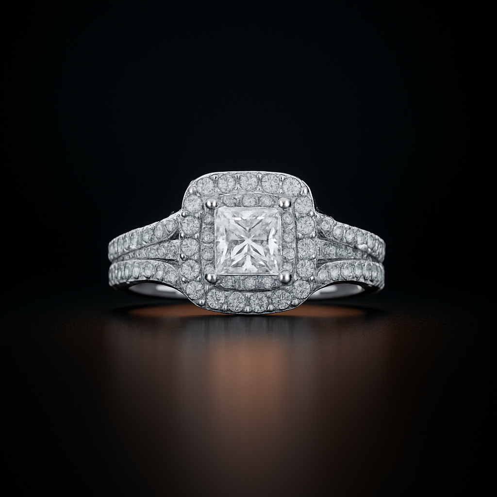 14K 1.00CT Diamond BRIDAL RING