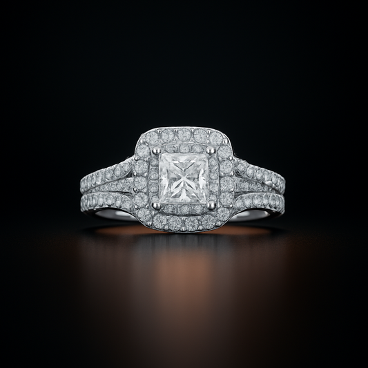 14K 1.00CT Diamond BRIDAL RING