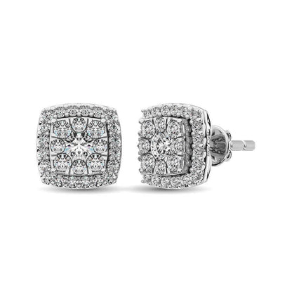 Diamond Stud earrings 1.0 Cttw in 14K Gold - Johnny Dang & Co