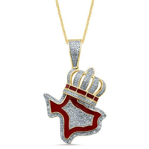 10K 0.46- 0.51CT D-TEXAS MAP - Johnny Dang & Co