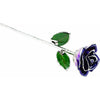 JDSP61-9169 - Lacquered Purple Rose with Platinum Trim - Johnny Dang & Co
