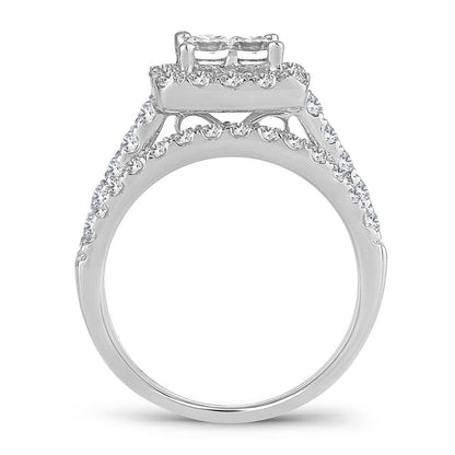 14K 1.75ct Bridal Ring - Johnny Dang & Co