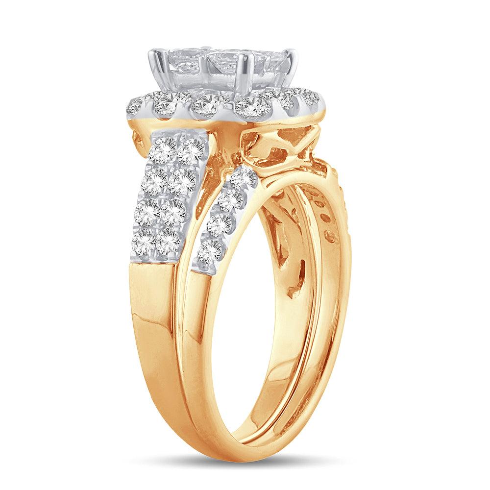 14K 2.05ct Diamond Bridal - Johnny Dang & Co