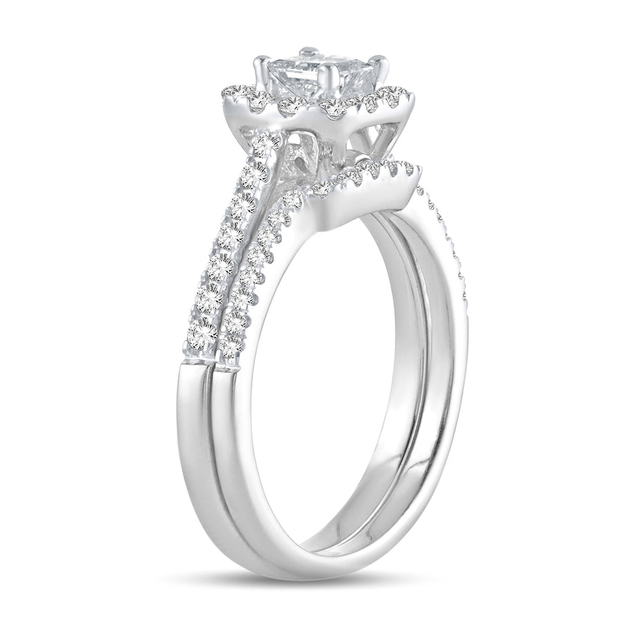 14K 1.00CT Diamond BRIDAL RING