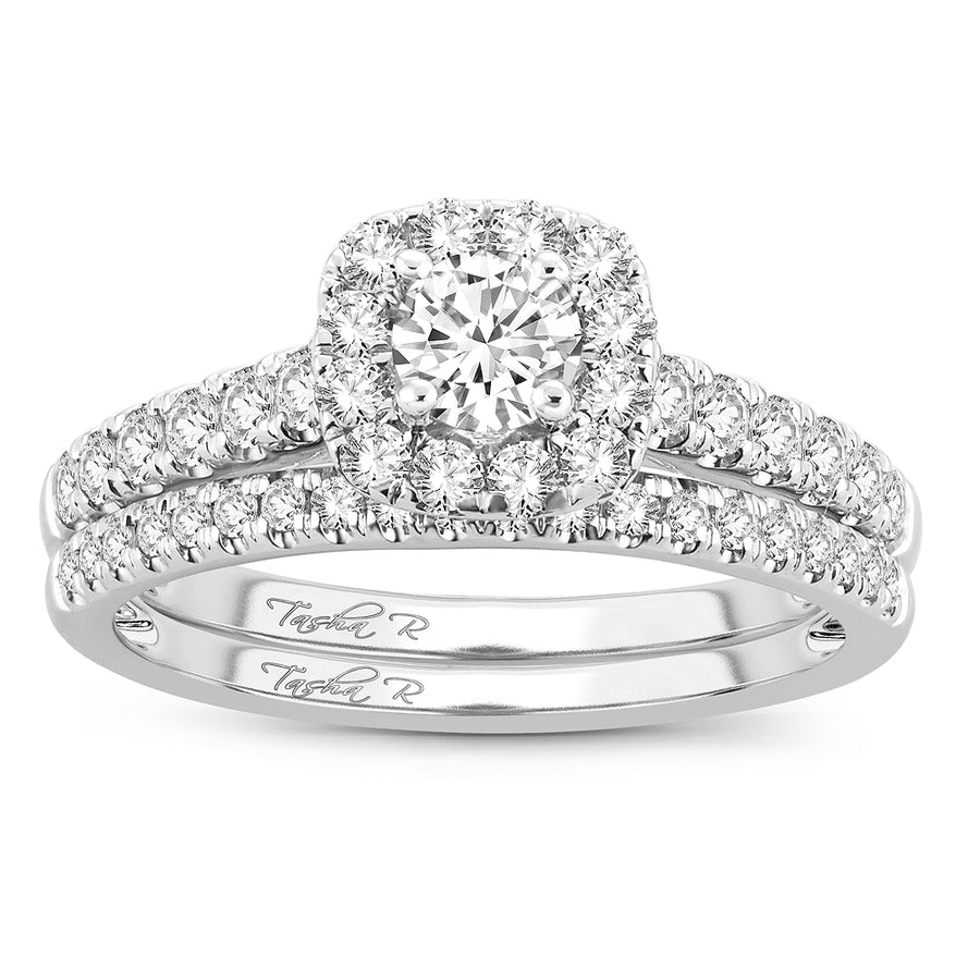 14K 1.00CT  Diamond BRIDAL RING