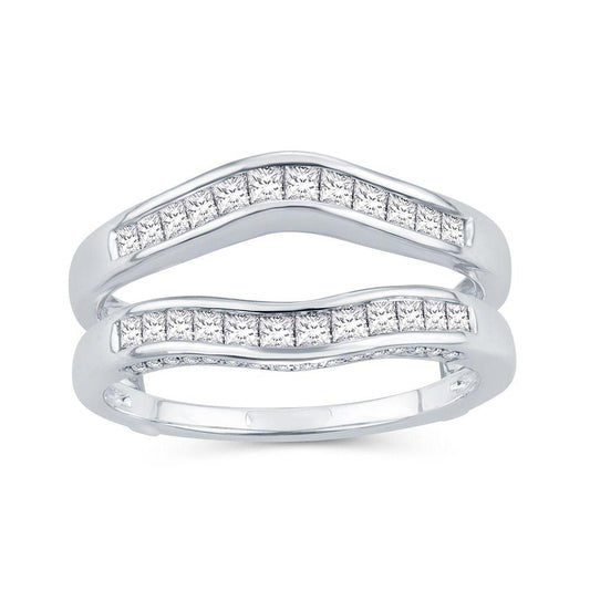 14K 0.75CT Diamond RING GUARD - Johnny Dang & Co