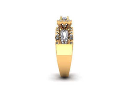 1.00 Ct.Tw. Diamond Engagement Ring - Johnny Dang & Co