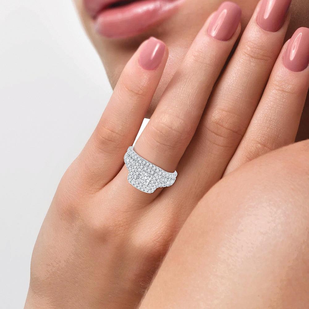 14K 2.00CT Bridal Diamond Ring - Johnny Dang & Co