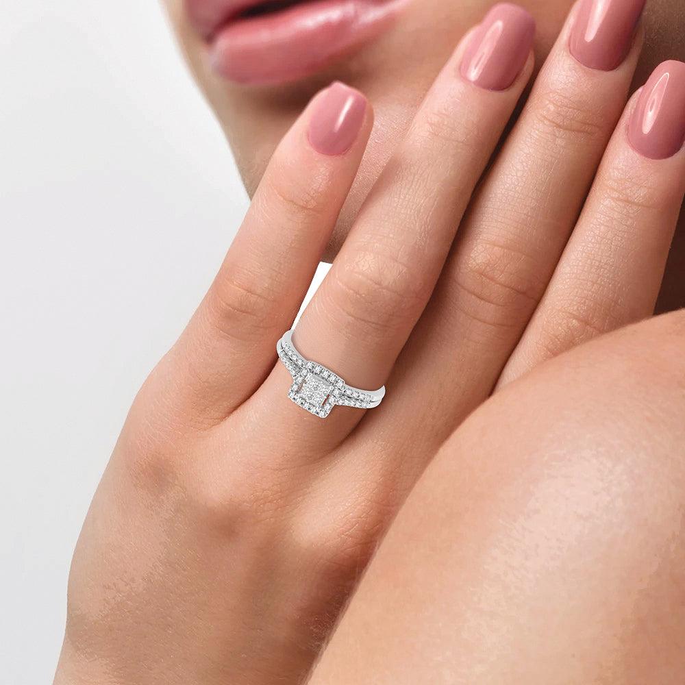 14K 1.00 CT Diamond RING - Johnny Dang & Co