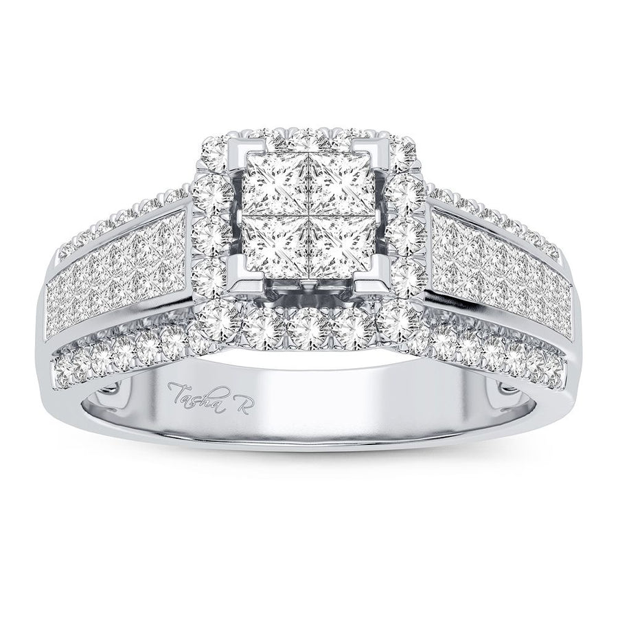 14K 0.93CT Diamond Ring