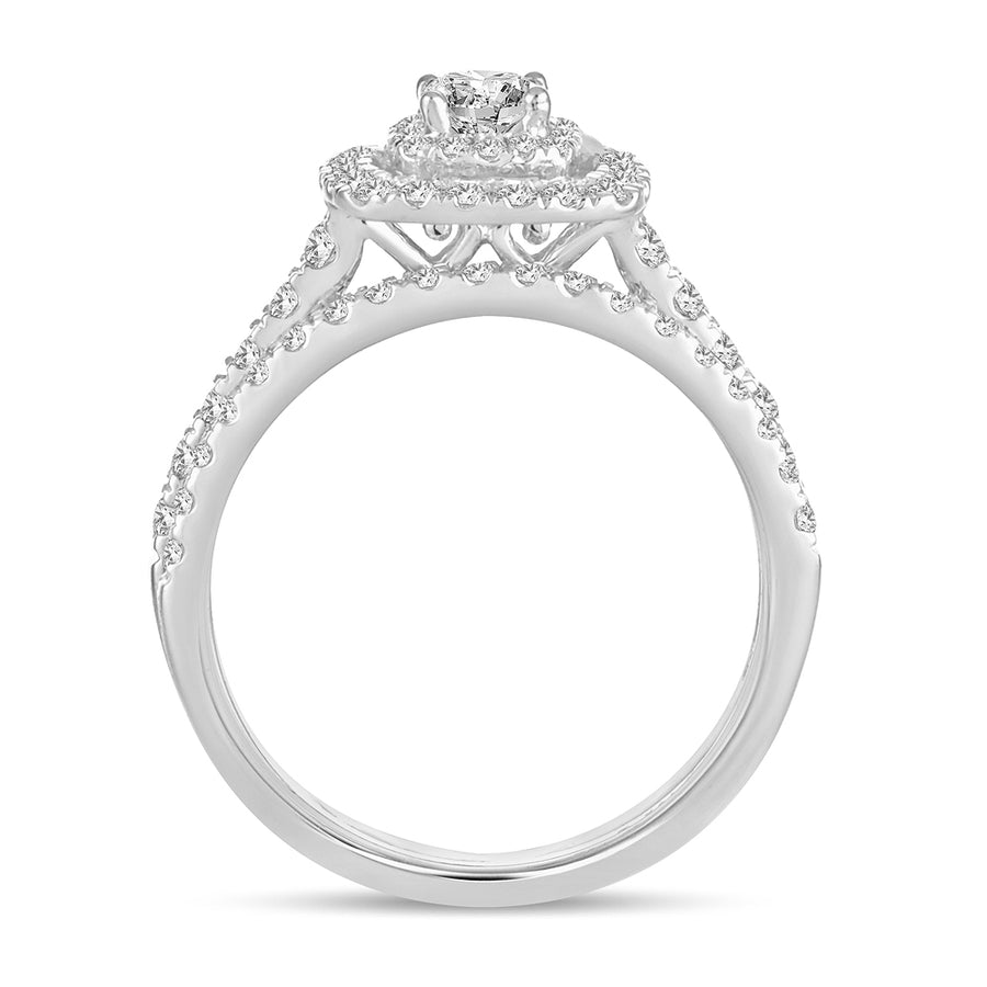 14K 1.00CT DIAMOND  BRIDAL RING