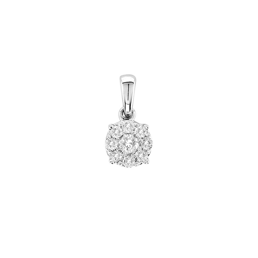 14K 0.33CT Diamond Pendant