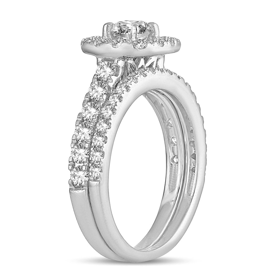 14K 1.50CT DIAMOND BRIDAL RING