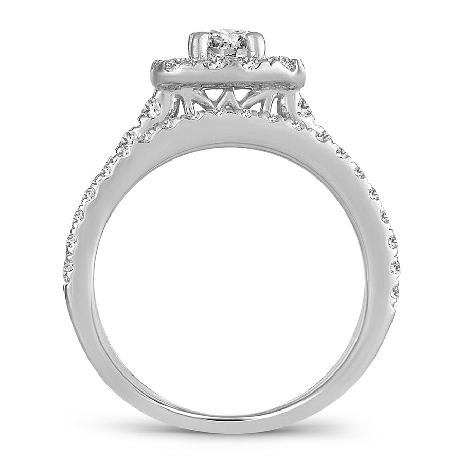 14K 1.50CT DIAMOND BRIDAL RING