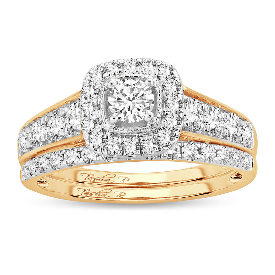 14K 1.00CT Diamond BRIDAL R4ING