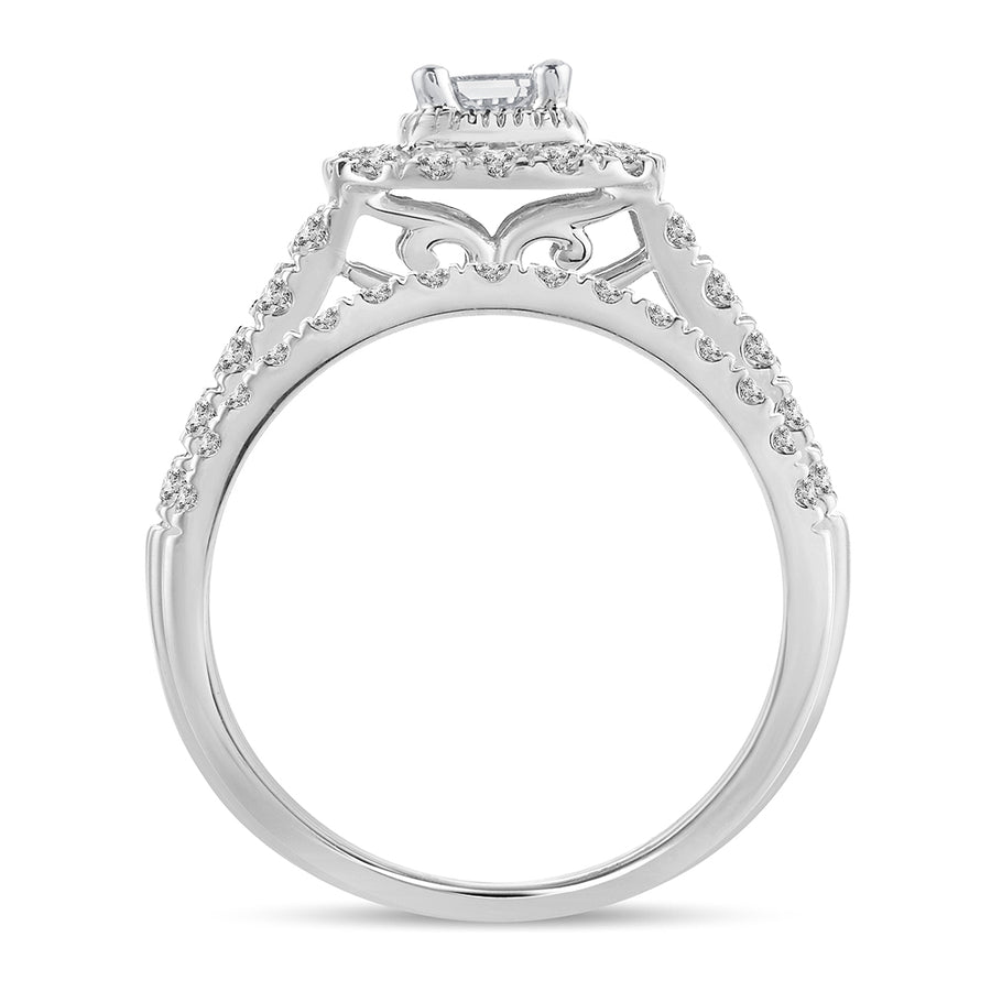 14K 1.00CT Diamond BRIDAL RING