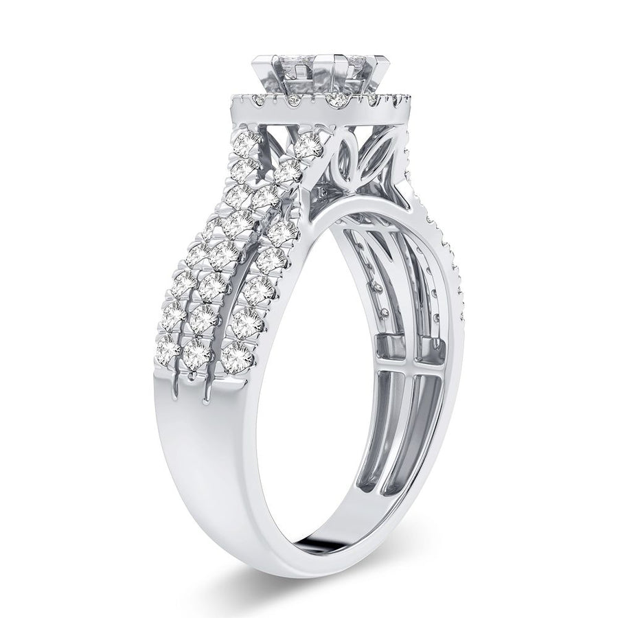 10K 1.00CT Diamond Ring