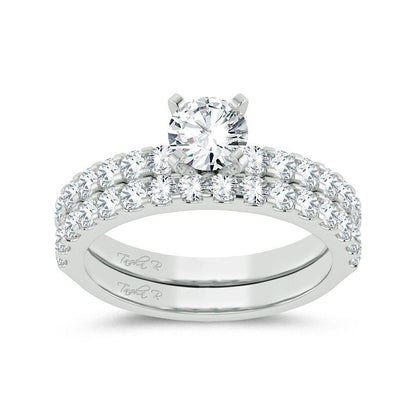 14K 1.00ct Diamond Mounting Ring - Johnny Dang & Co