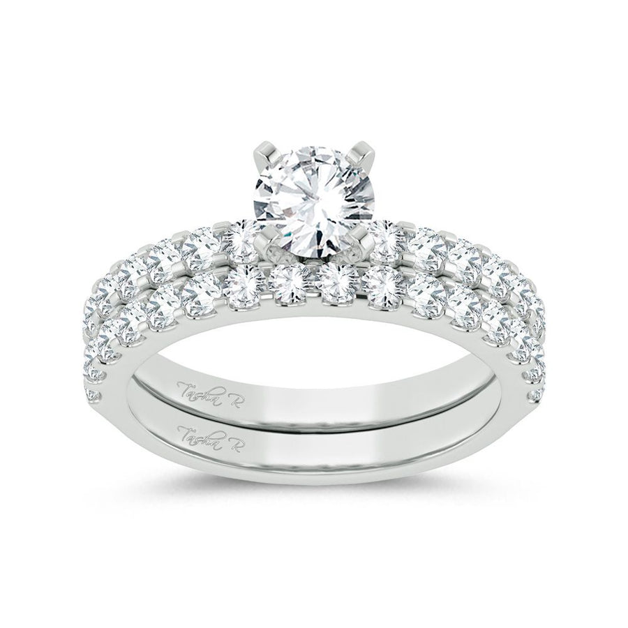 14K 1.00ct Diamond Mounting Ring