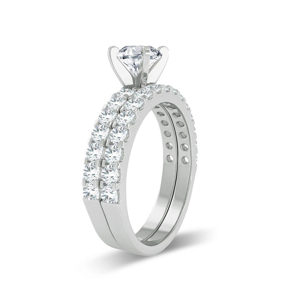 14K 1.00ct Diamond Mounting Ring - Johnny Dang & Co