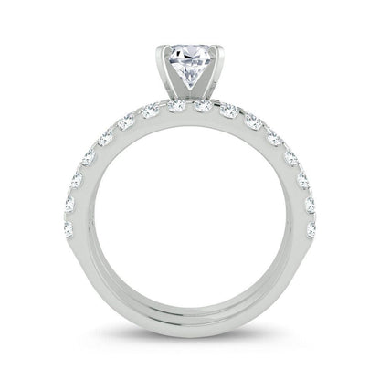 14K 1.00ct Diamond Mounting Ring - Johnny Dang & Co