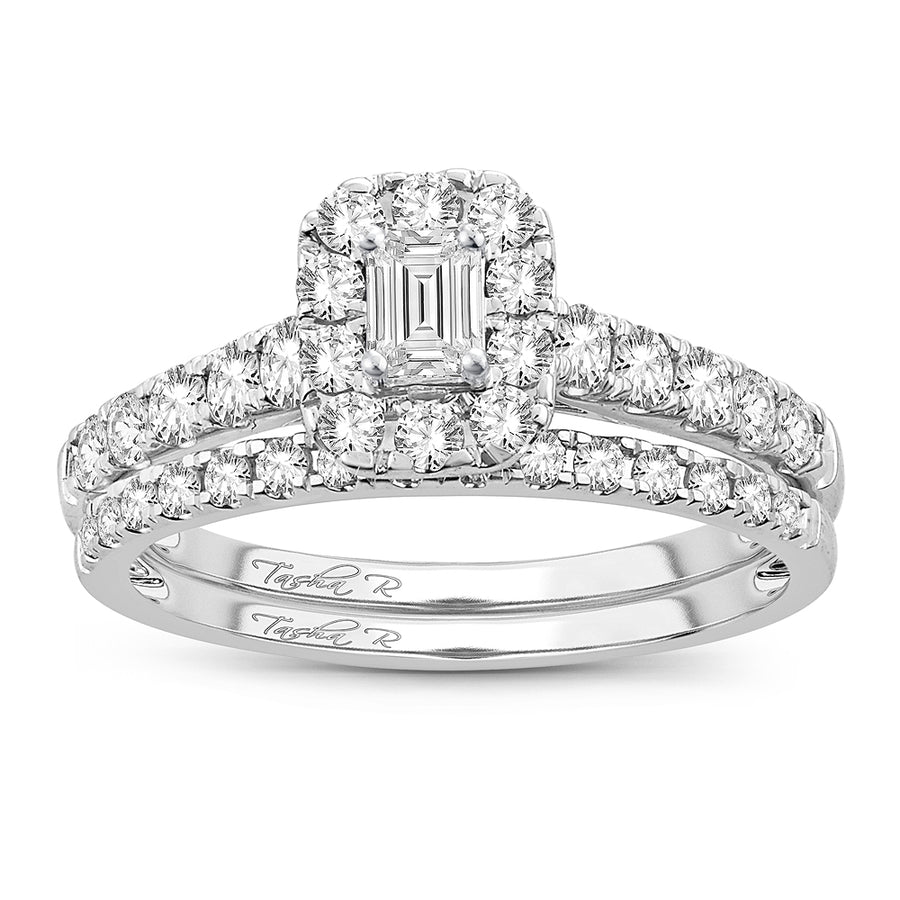 14K 1.00CT Diamond BRIDAL RING