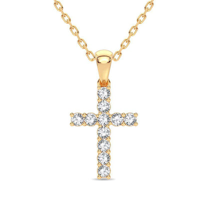14K 0.50CT Diamond Pendant - Johnny Dang & Co