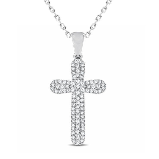 14K 0.50CT Diamond Pendant - Johnny Dang & Co