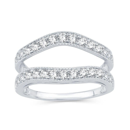 14K 1.00CT Diamond RING GUARD - Johnny Dang & Co