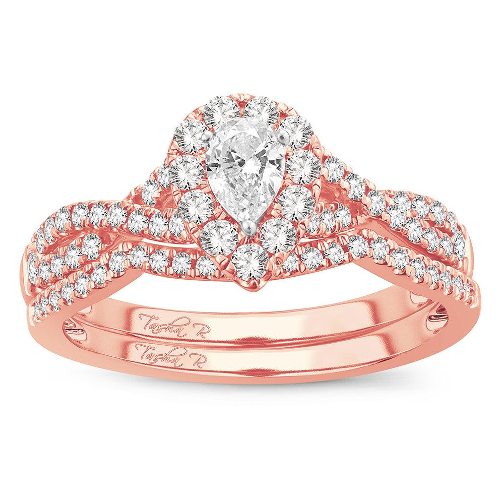 14K 0.75 Fancy Cut Bridal - Johnny Dang & Co